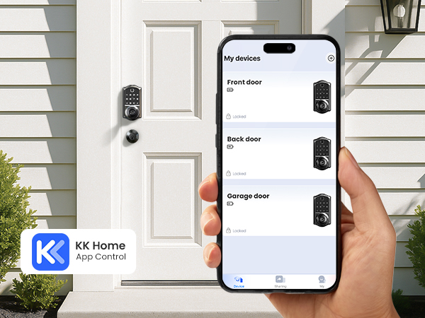 keyless entry door lock