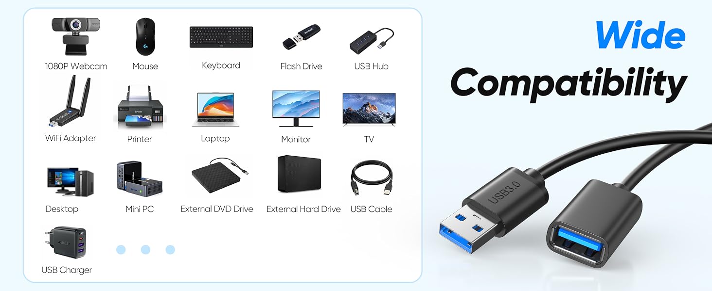 usb extension cord