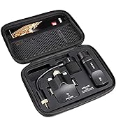 NUX B-6 Saxophone Wireless System with Charging Case,Operation Range of 20 Meters,High-Resolution...