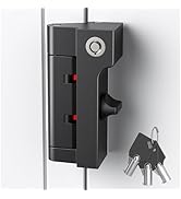 AST Home Security Door Reinforcement Lock, 3 Pack, Keyed Alike, Indoor Use, Childproof Door Lock,...