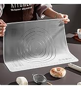 Silicone Baking Mat, baking mat, kitchen mat, Non Stick Pastry Mat Sheet for Dough Rolling, Count...