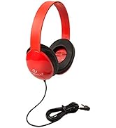 Heavy-Duty Kids' Headphone w/ Tangle-Free Fabric Cord (pack of 10)