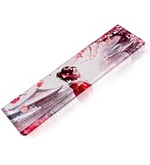 GUNMJO Acrylic Keyboard Wrist Rest, Cherry Blossom, for TKL Computer Keyboard and Mechanical Keyb...