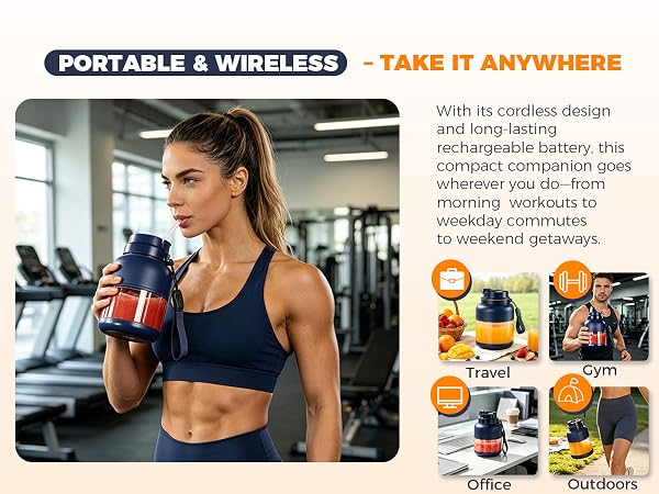 Wireless Juicer Cup
