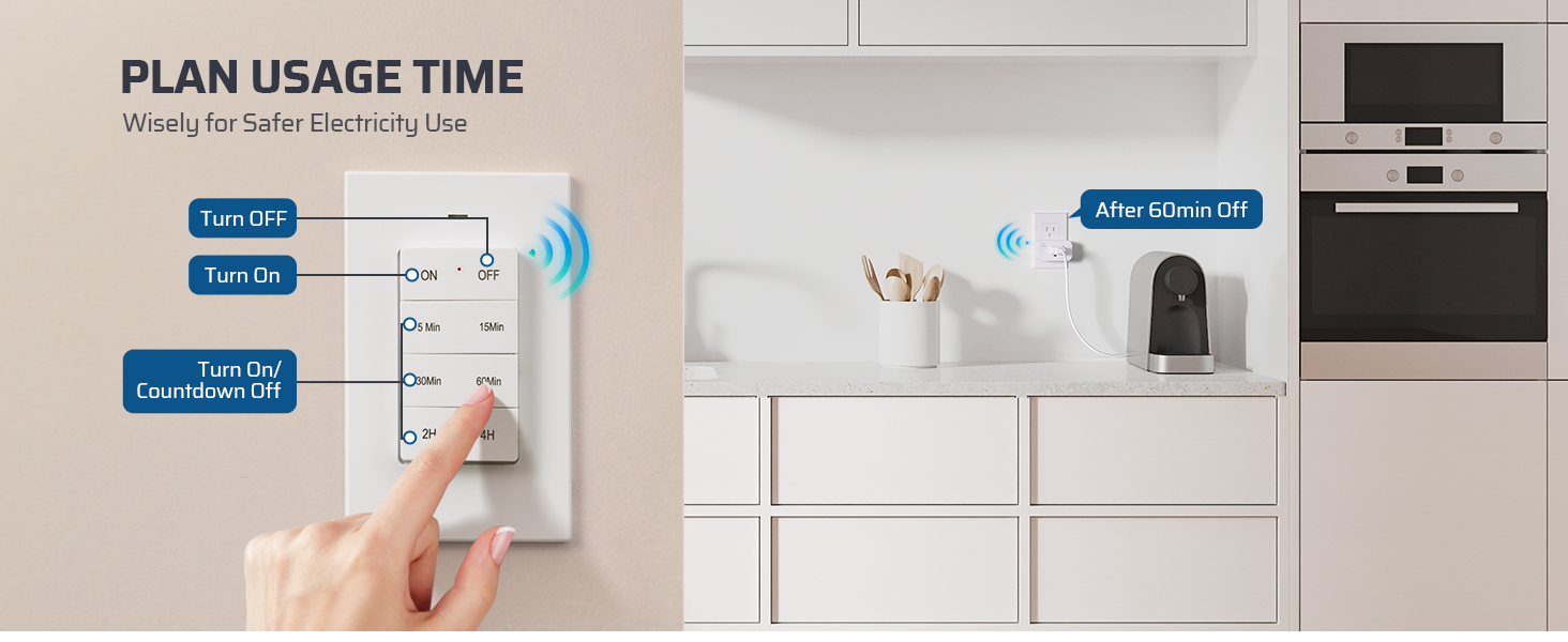 remote control outlet plug