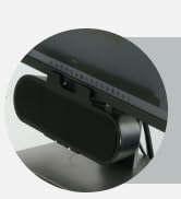 Cyber Acoustics USB & Bluetooth Speaker Bar (CA-2890PRO) USB Powered Speaker with Speakerphone fo...