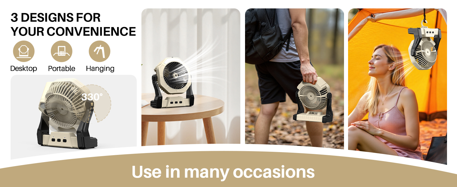 battery fan