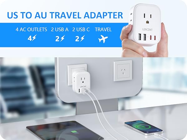 Australia travel adapter