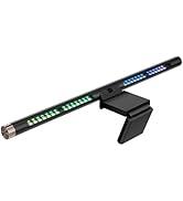 Monitor Light Bar with RGB Backlight, Flat/Curved Screen Bar Reduce Eye Strain Monitor Lamp USB P...