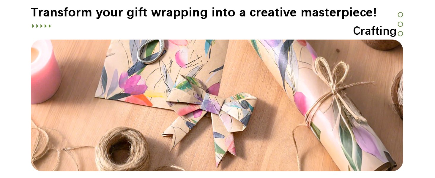 mother's day wrapping paper kraft holiday paper
