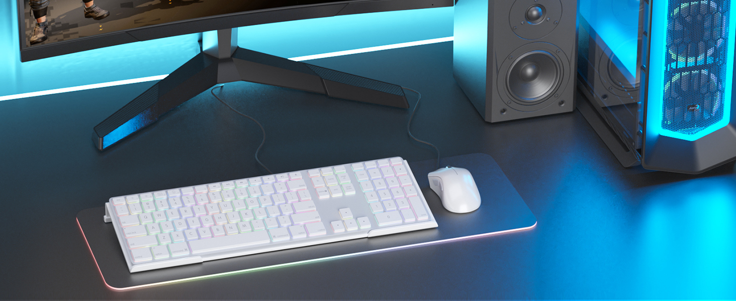 Acrylic Tilted Computer Keyboard Holder