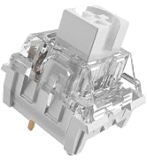 Fejwlvs ZhouWang White Click Switch,Suitable Mechanical Keyboard(72Pcs)