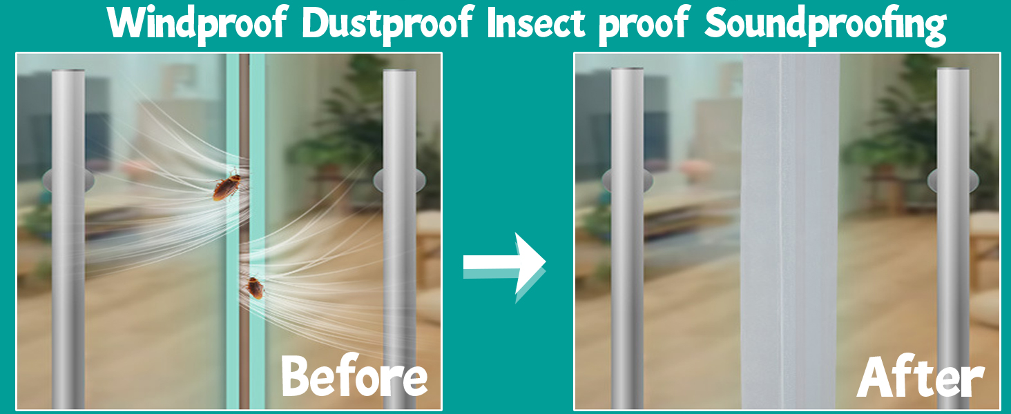 Weather stripping door seal strip,stop the heat and cold from escaping during summer and winter