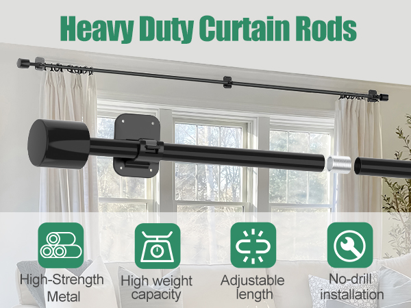 curtain rods for windows