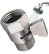 Shower Flow Water Valve, G1/2 Brass Shut Off Valve for Hand Shower, 1/2" IPS Flow Control Valve, ...