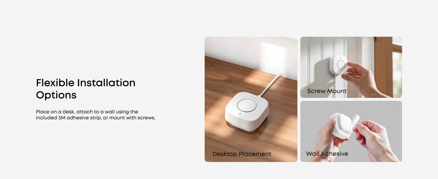 Flexible Installation Options