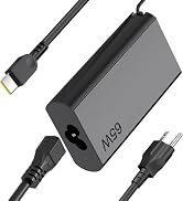 New Slim 65W USB C Laptop Charger Compatible with Lenovo Thinkpad/Yoga/Chromebook, ADLX65YDC2A Le...