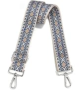 LVYOUME Crossbody Straps for Purses Silver Hardware Purse Strap Wide Shoulder Strap