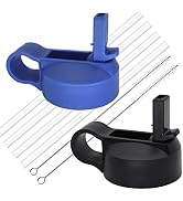 Ouharty Replacement Wide Mouth Straw Lids for Hydro Flask Lids with Straw Compatible with HydroFl...