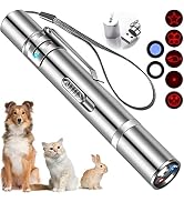 Cyahvtl Laser Pointer, Cat Toys for Indoor Cats, Kitten Dog Laser Pen Toy, Red Dot LED Light Poin...