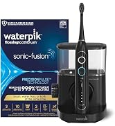 Waterpik Sonic-Fusion 2.0 Professional Flossing Toothbrush, Electric Toothbrush and Water Flosser...