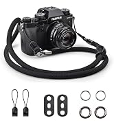 VOVMOEYA Camera Strap Rope,Camera Neck Strap Shoulder Strap for Fujifilm X100VI X100V XS20 XT5 fo...