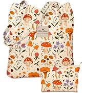 Miss Adola Aesthetic 2 Pack Corduroy Tote Bag - with Makeup Pouch Bag for Women Reusable Grocery ...