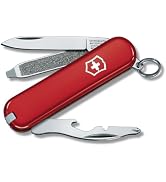 Victorinox Rally 9 Function Swiss Army Pocket Knife with Magnetic Screwdriver, Red