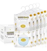 Vacplus Moisture Absorbers Packets, Fragrance Free 5 Pack, Humidity Packs, Dessicant Packets, Han...