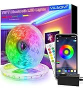 ViLSOM 70FT LED Strip Lights, Bluetooth RGB LED Lights with App and Remote Control, Music Sync Co...