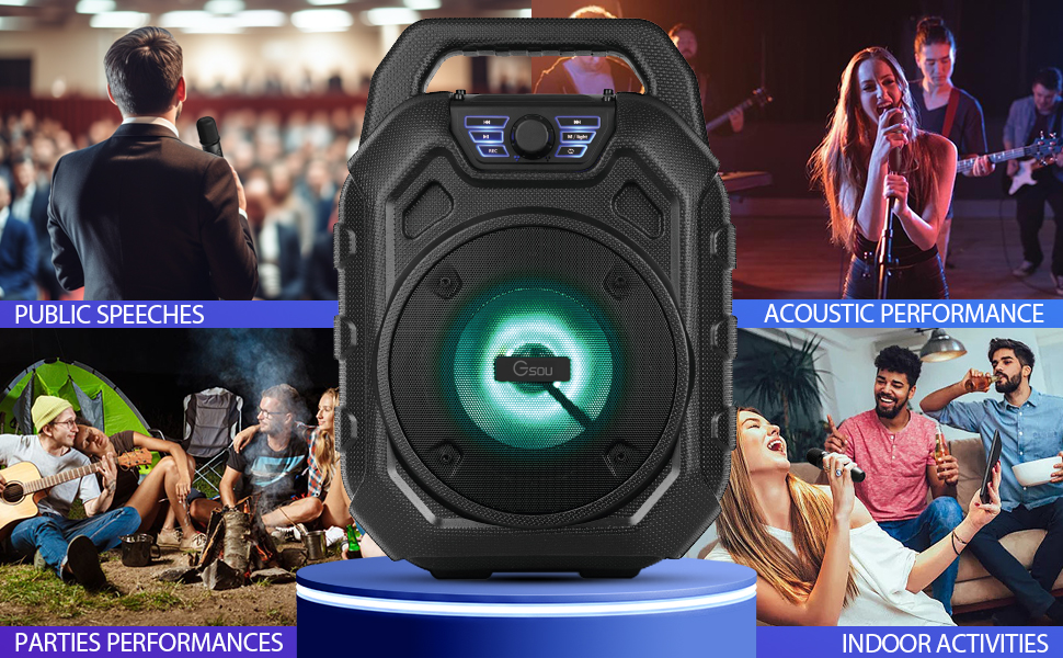 Multi-functional & Portable PA System