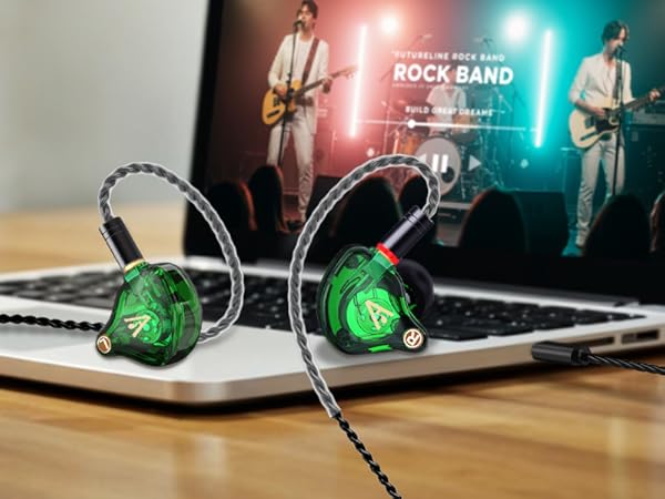 Audiovance HiFi Wired Earbuds Vibes 202