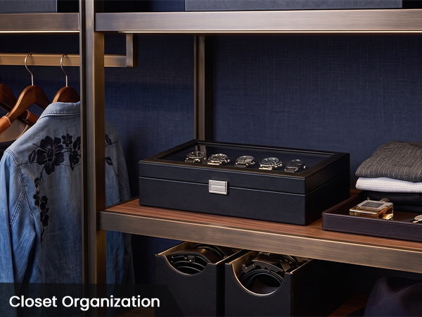 12-Slot Watch Display Case