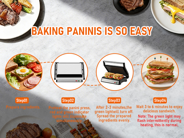 Panini Press Grill