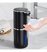 Fantictas Automatic Soap Dispenser Touchless Automatic Foam Soap Dispenser 380ML 4 Adjustable Lev...