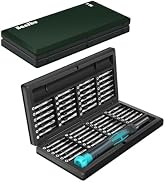 Banshu 49 in 1 Small Precision Screwdriver Set, Insulated Handle, 48 Magnetic Bits, 360° Spin Cap...