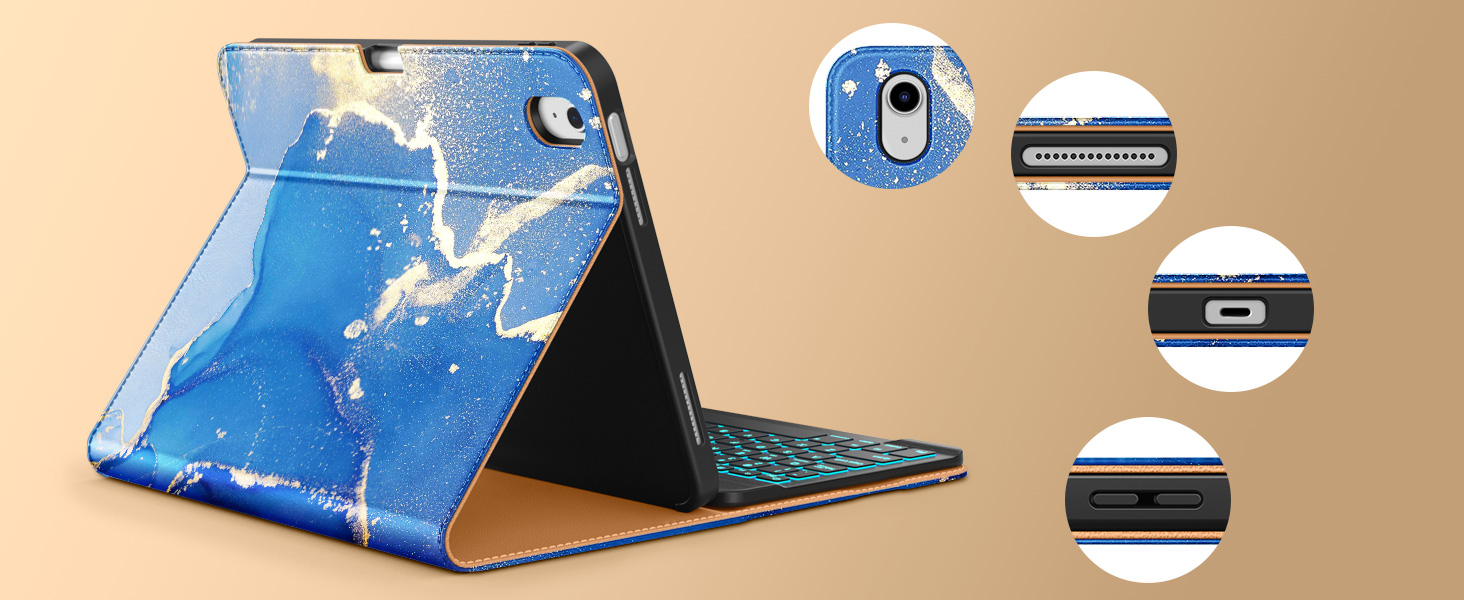 dtto ipad 10th generation case with keyboard