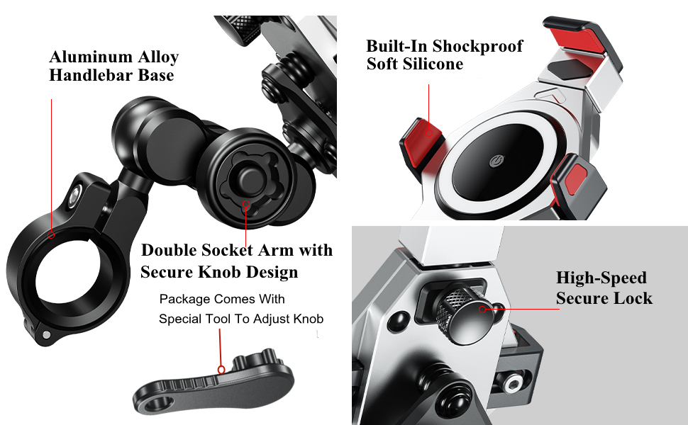 Equipped with high-speed secure lock