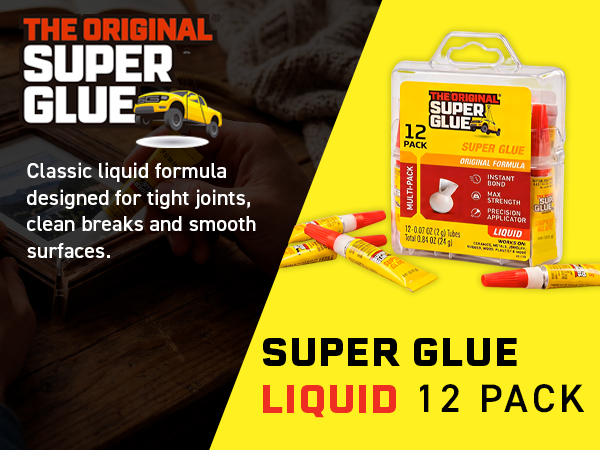 Super glue Liquid 12 pack