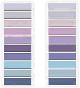 400 Pcs Purple Sticky Index Tabs, Page Markers Notes Tabs Writable and Repositionable Book Flags ...