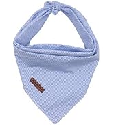 Unique Style Paws Dog Bandanas 1PC Washable Cotton Triangle Dog Scarfs for Small Medium Large Dog...