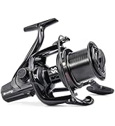 Sougayilang Saltwater Spinning Reel – Up to 38LBs Max Drag Big Game Fishing Reel, Graphite Frame ...