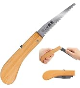 KAKURI Pruning Saw Folding 4" for Garden, Camp, Bushcraft, Japanese Pull Saw Razor Sharp Japanese...