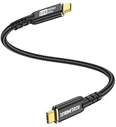 80Gbps USB4 Cable for Thunderbolt 5, 240W Fast Charging, 16K Display, 1 Ft | 120Gbps Bandwidth, D...