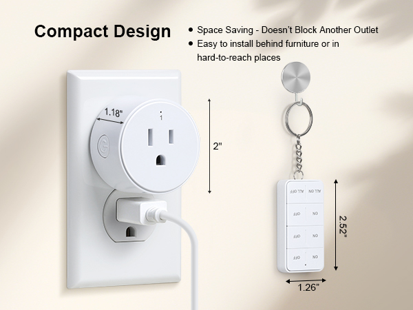 wireless remote control outlet
