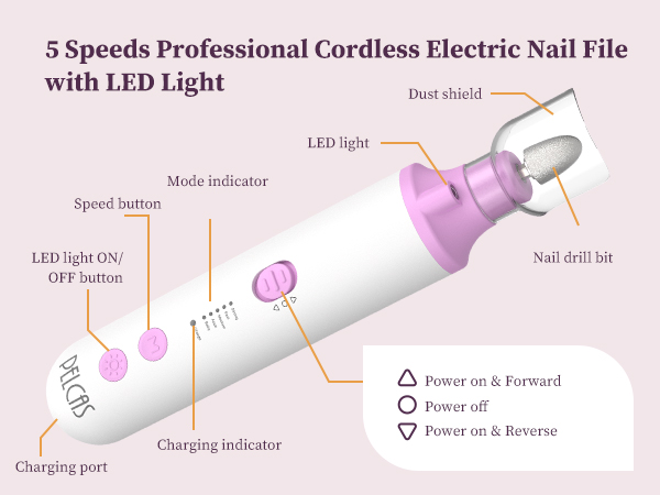 cordless nail drill