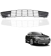 ORIVIN Front Bumper Lower Grill Compatible with Lincoln MKS 2009-2012 Front Driver Passenger Side...