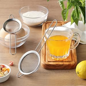 metal strainer fine mesh tea strainer fine mesh