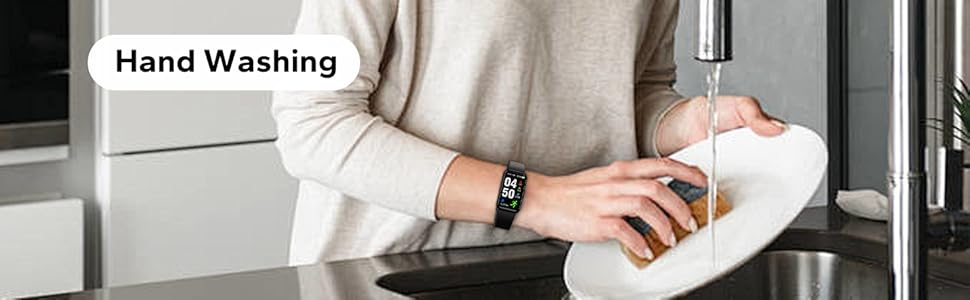 Waterproof for swimming, dishwashing, and daily life