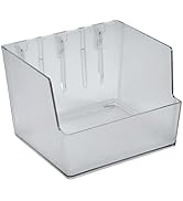 Allspace Wall Mount Large Storage Bin Box for Pegboard Wall Mount System, Closet, Garage Utility ...